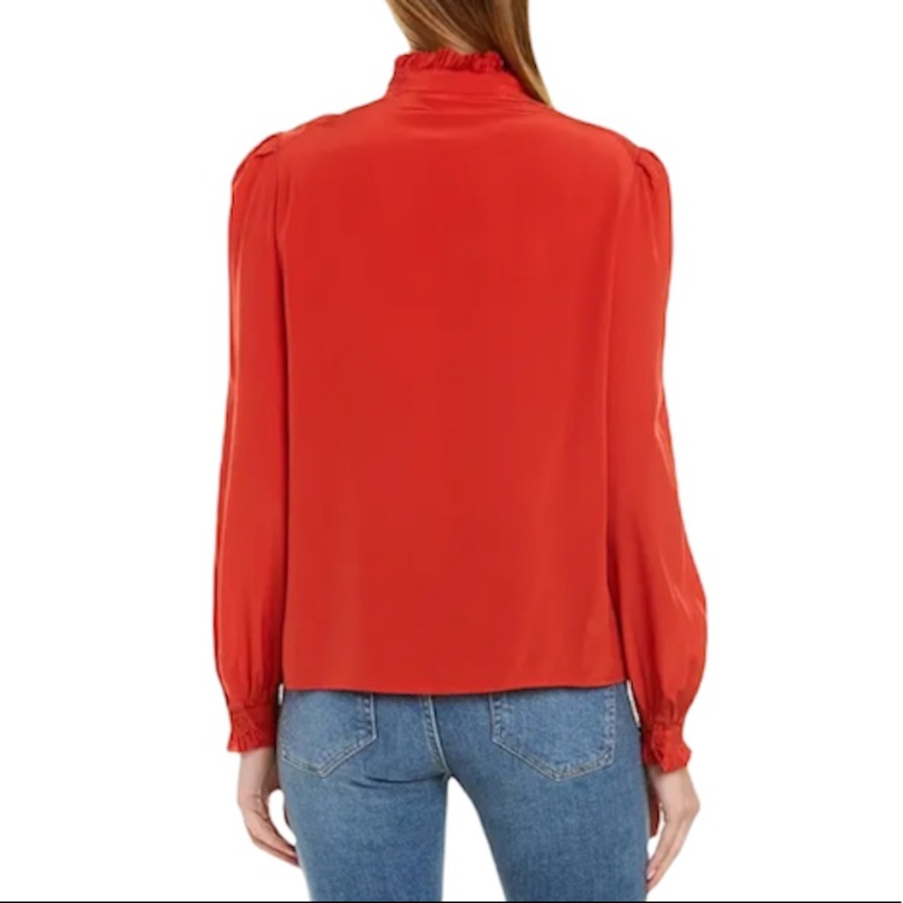 Zadig & Voltaire Taccora Silk Blouse New Medium - Picture 3 of 8